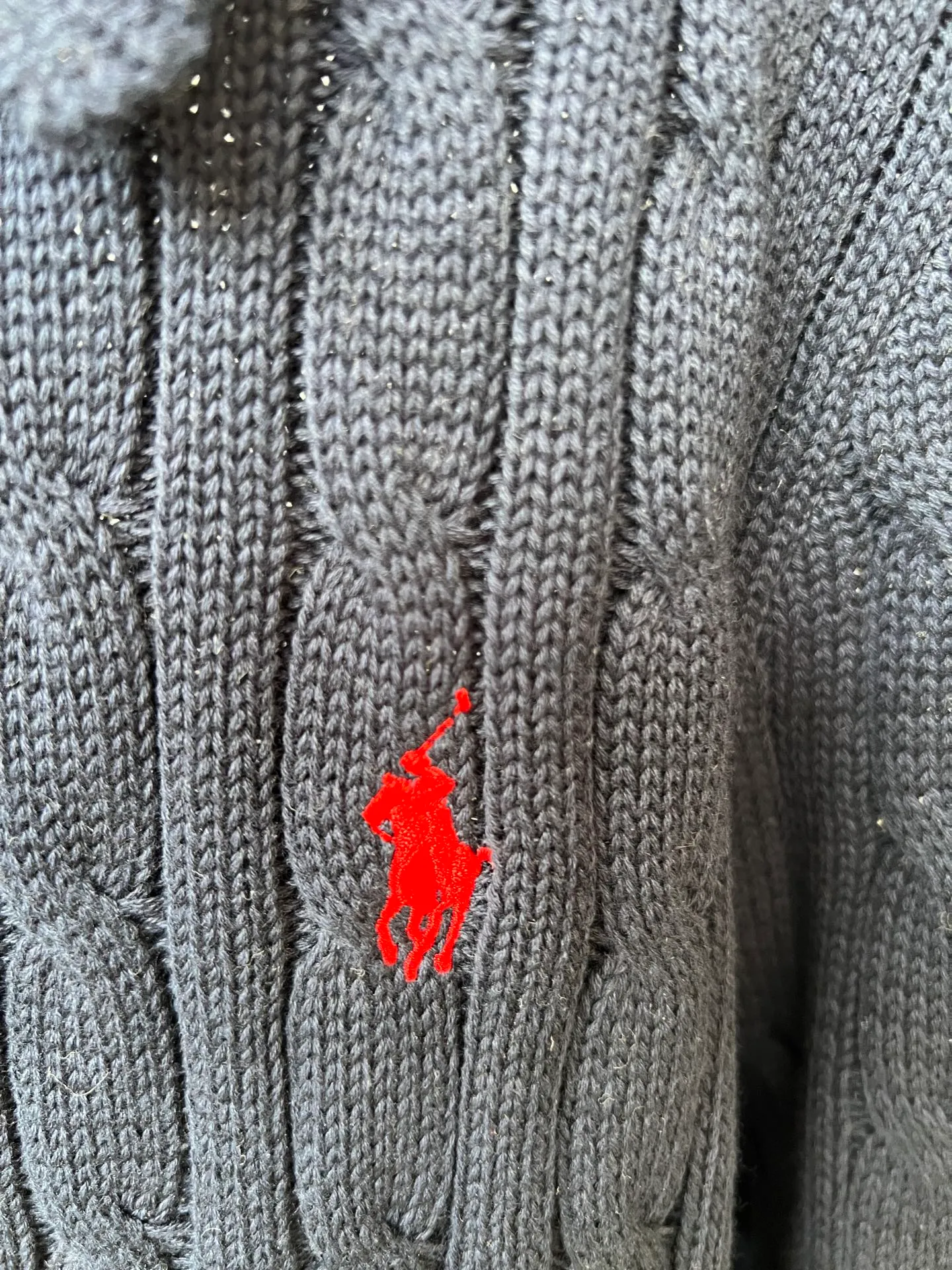 P240 Ralph Lauren fall lapel unisex polo sweater, made of the same pure cotton washed fabric as the original, all craftsmanship details restored to the original, buttoned lapel upper body with a lazy old money style